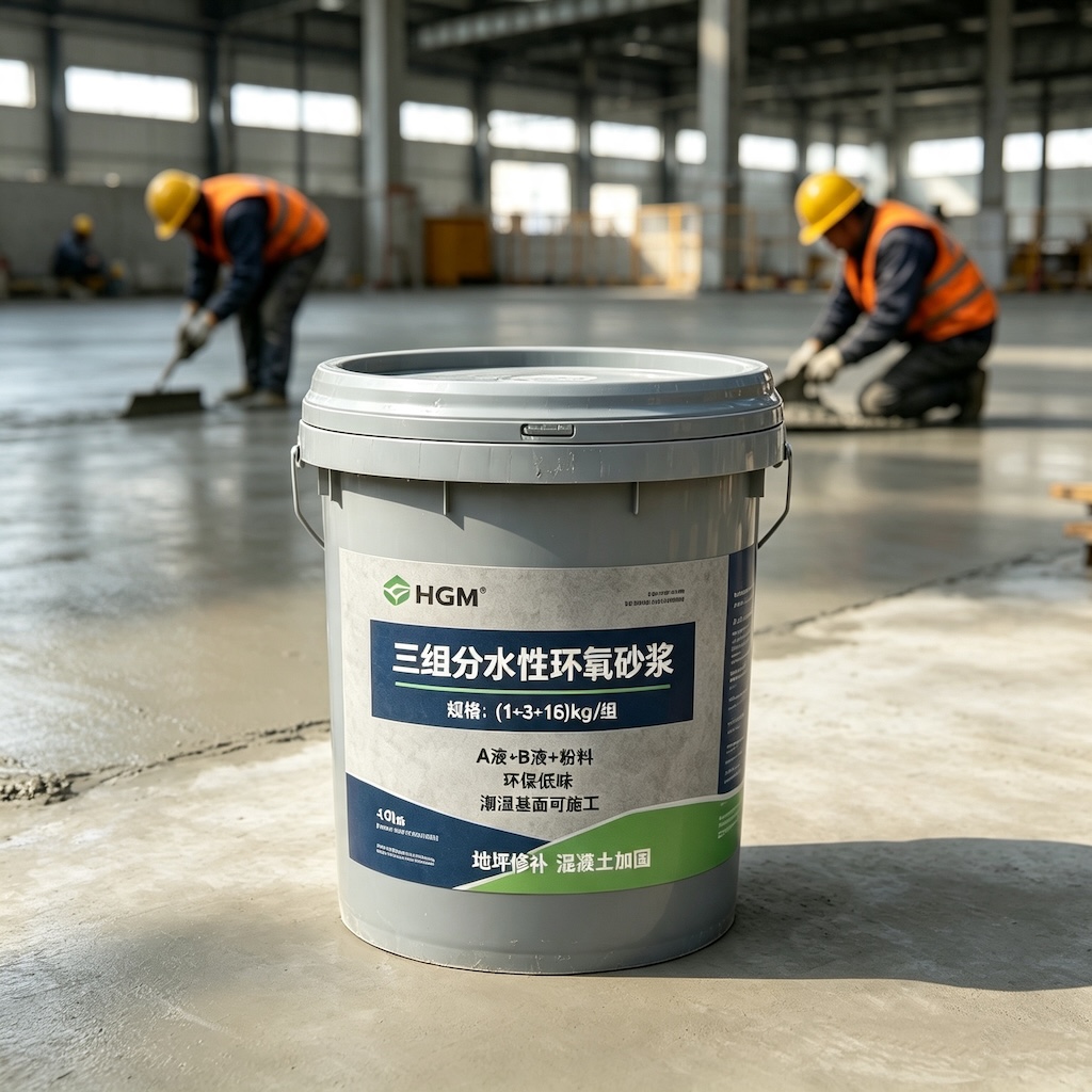 诏安三组份水性环氧砂浆